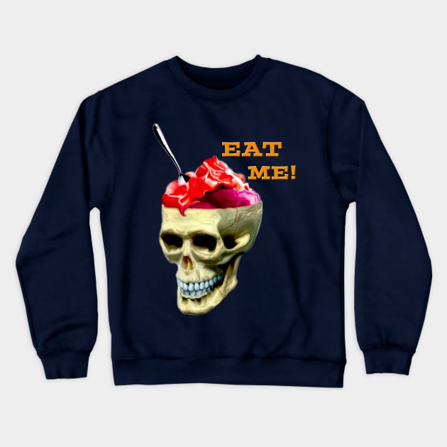 Cranium Custard Crewneck Sweatshirt by sapanaentertainment